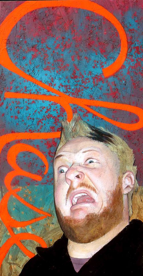 Chase portrait painting