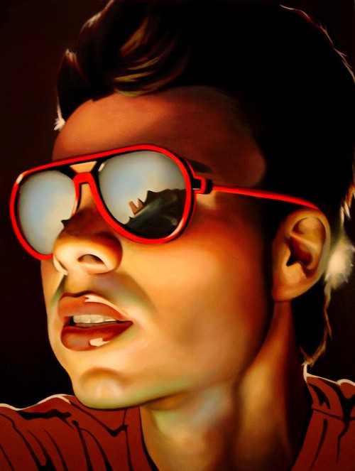 Daniel portrait painting