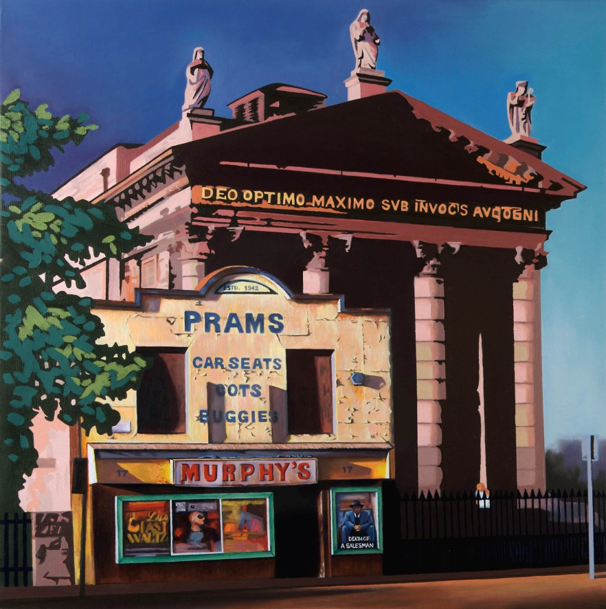 Death of a Salesman landscape painting