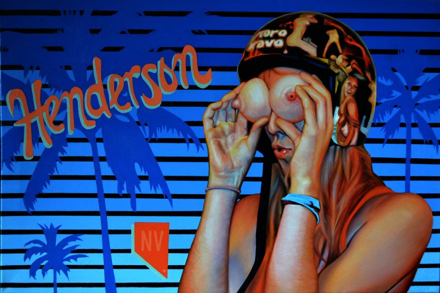 HENDERSON portrait painting