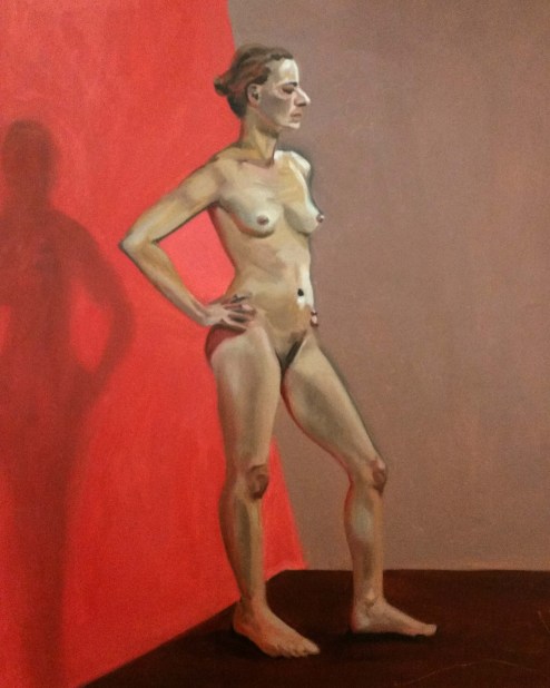 nude life painting